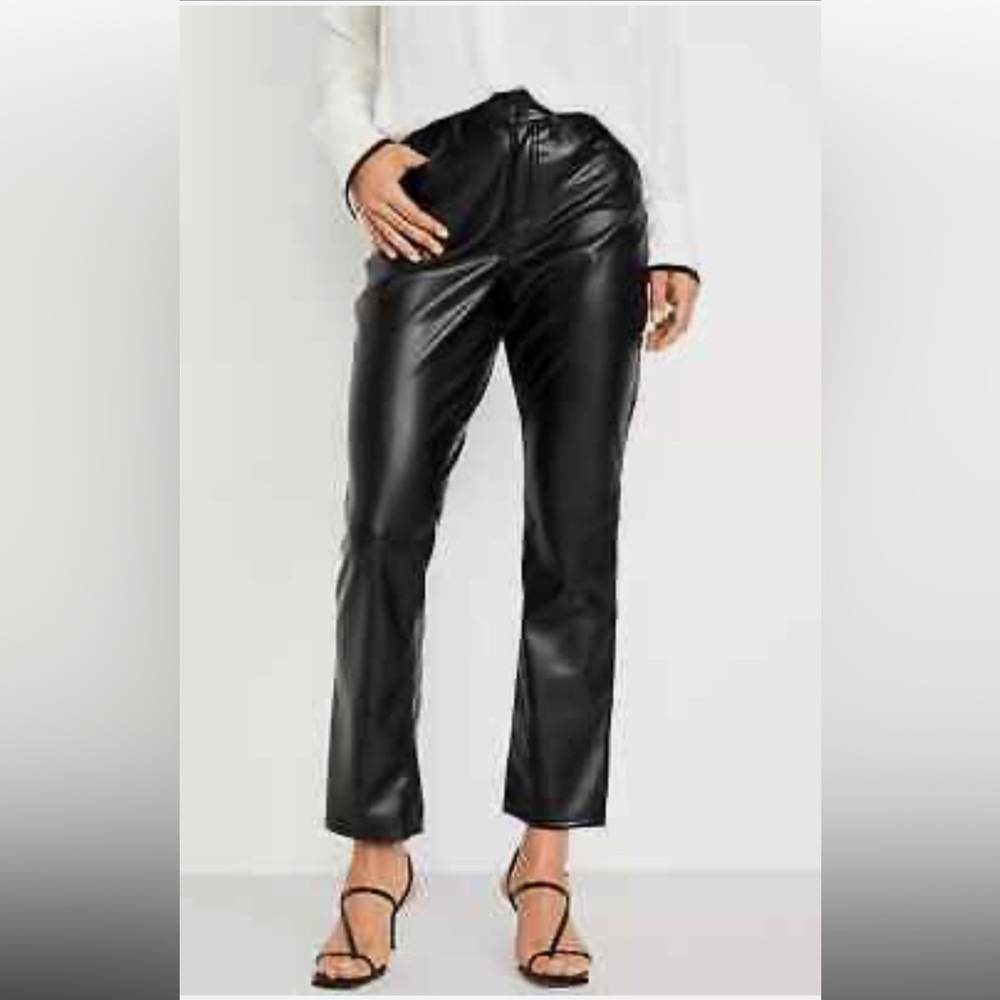 Old Navy Bootcut Faux Leather Jean
